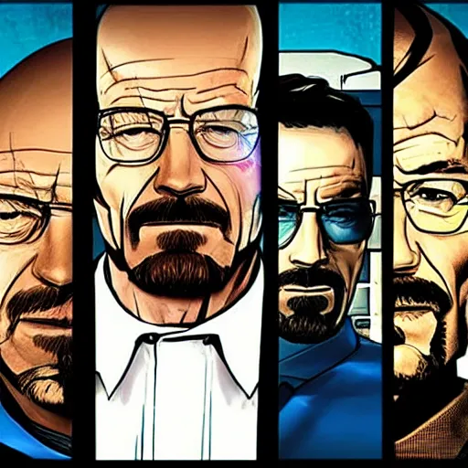 Prompt: Walter white as iron man