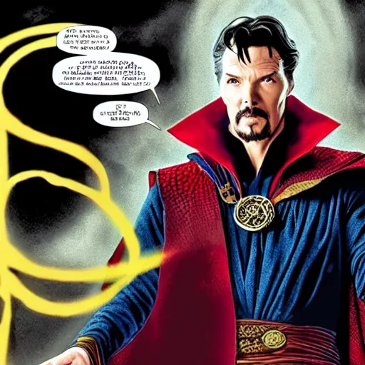 Image similar to doctor strange is doctor doolittle