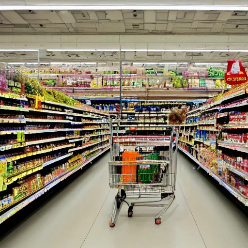 Image similar to in the supermarket every item is a dead rat andrea gursky