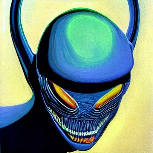 Image similar to alien by wayne thiebaud