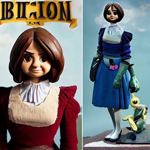 Image similar to jenna coleman figurine by pixar