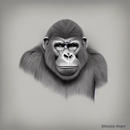 Image similar to bored ape nft, digital art