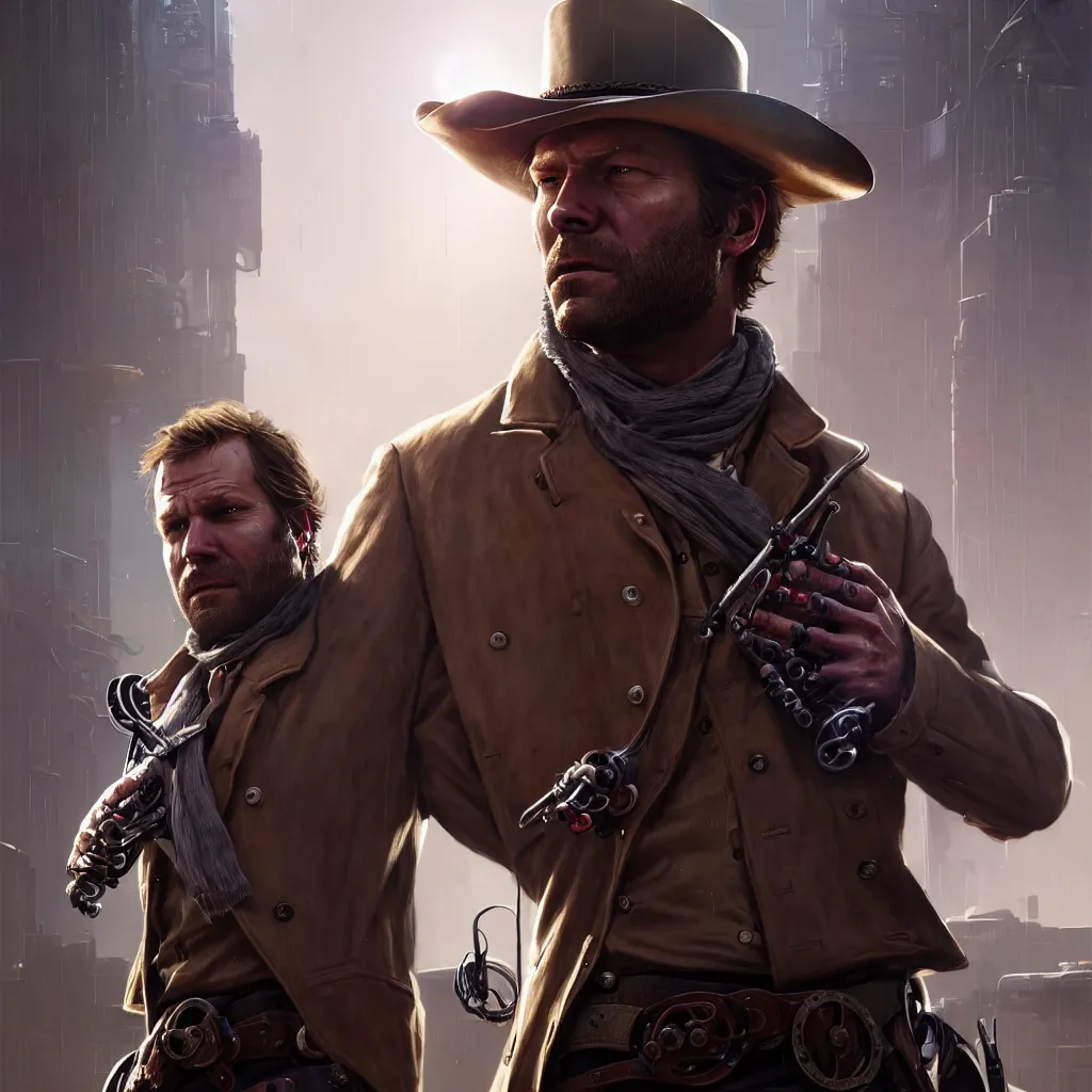 Red Dead Redemption 2 Arthur Morgan Hyper Detailed Focused · Creative  Fabrica