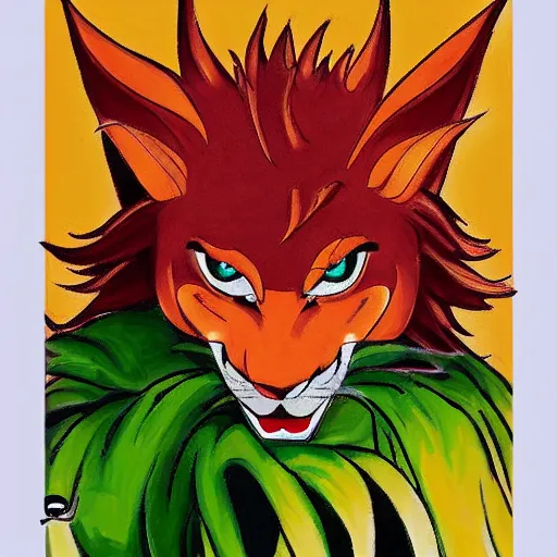 Prompt: Kurama 🎨🖌️