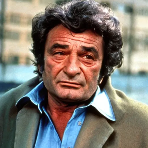 Image similar to peter falk as columbo