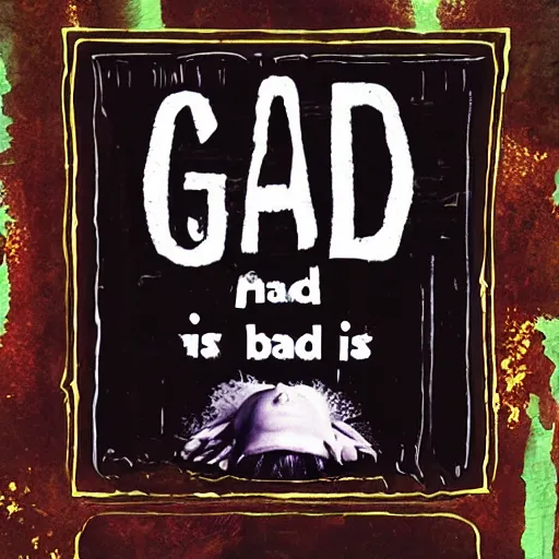 Prompt: god is bad