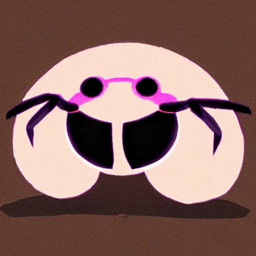 Image similar to a Hollow Knight crab enemy