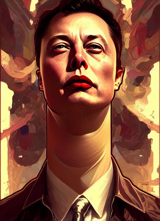 Prompt: mollusk as elon musk, portrait, intricate, elegant, highly detailed, digital painting, artstation, concept art, wallpaper, smooth, sharp focus, illustration, art by artgerm and greg rutkowski and alphonse mucha