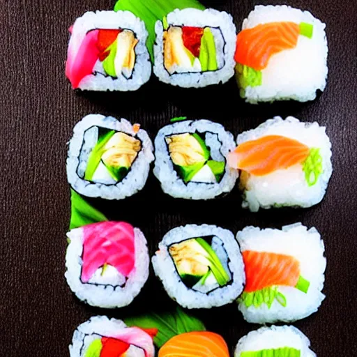 Image similar to I dream of Sushi