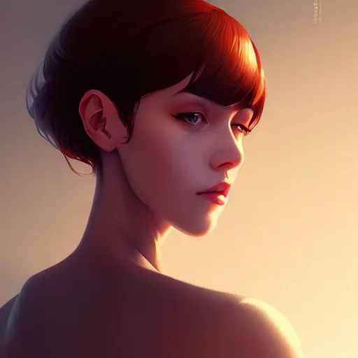 Prompt: a portrait of a beautiful model, art by ilya kuvshinov and wlop and artgerm and josan gonzalez, digital art, highly detailed, intricate, sharp focus, trending on artstation hq, deviantart, pinterest, unreal engine 5, 4 k uhd image