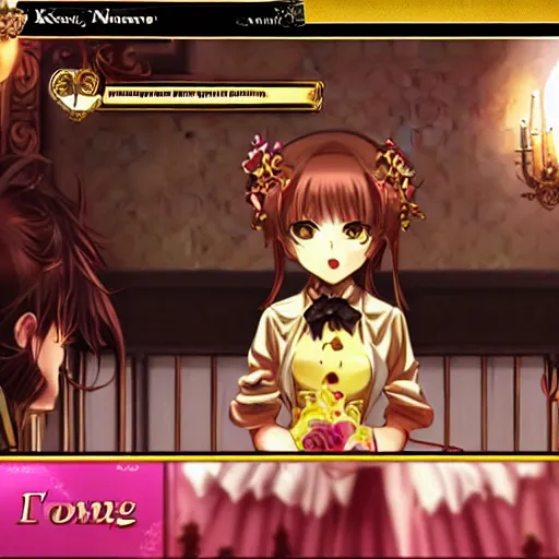 Prompt: umineko no naku koro ni screenshot