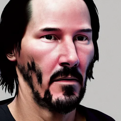 Image similar to a photo portrait photo of keanu reeves mugshot after being arrested, holding a sign with random numbers, 8 k resolution, photorealistic