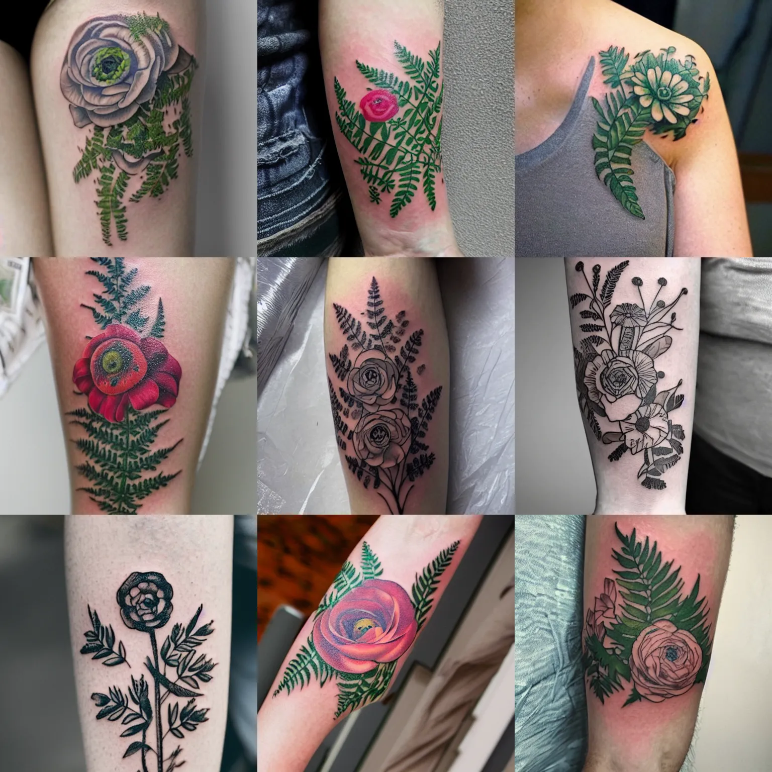 Tattoo uploaded by Ava • Dotwork fern leaves • Tattoodo