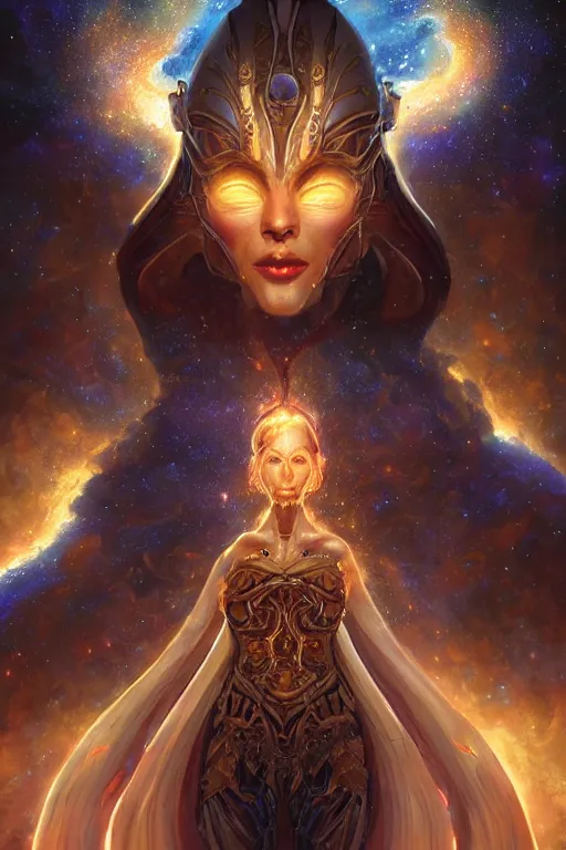 Prompt: beautiful oil painting with high detail of a wise space ent ( ( ( sobbing ) ) ) made of stars and plasma, hybrid from dungeons and dragons and art direction by james cameron ; by artgerm ; wayne reynolds art station ; cinematic quality character render ; low angle ; ultra high quality model ; production quality cinema model