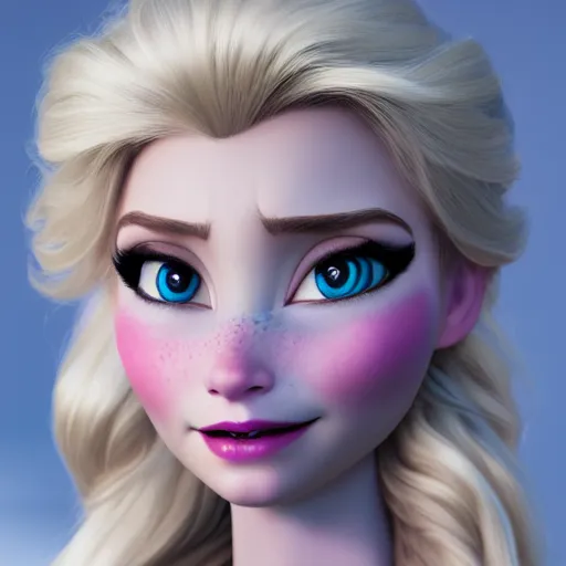 Image similar to elsa from frozen as real woman, hyper detailed, digital art, trending in artstation, cinematic lighting, studio quality, smooth render, unreal engine 5 rendered, octane rendered