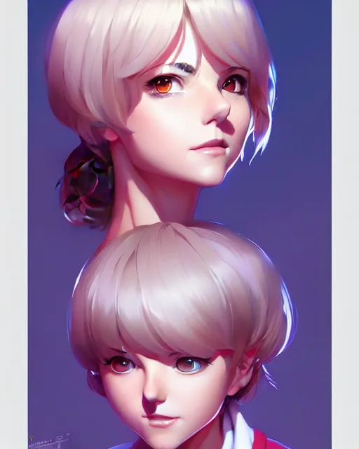 Image similar to anna faris, portrait shinkai makoto studio ghibli studio key hideaki anno sakimichan stanley artgerm lau rossdraws james jean marc simonetti elegant highly detailed digital painting artstation pixiv