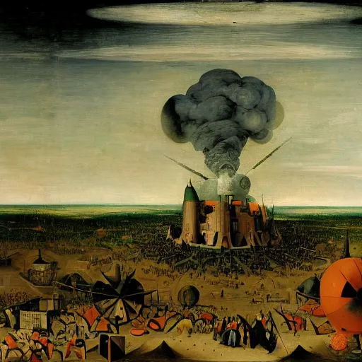 Image similar to the atomic age by pieter bruegel