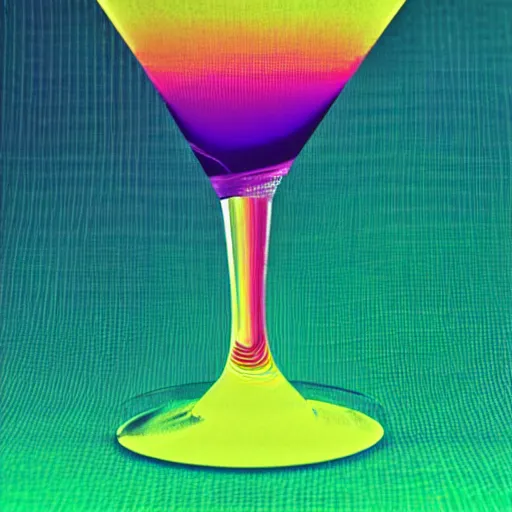 Giant 2D Martini Glass - Chordiem