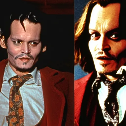 Image similar to Johnny Depp plays Jack Torrance in Shining