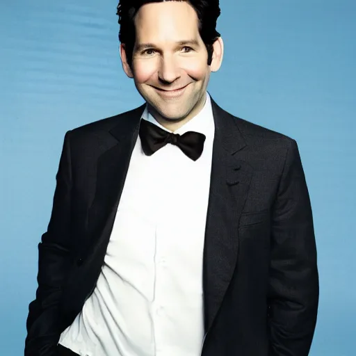 Prompt: paul rudd as mr. bean