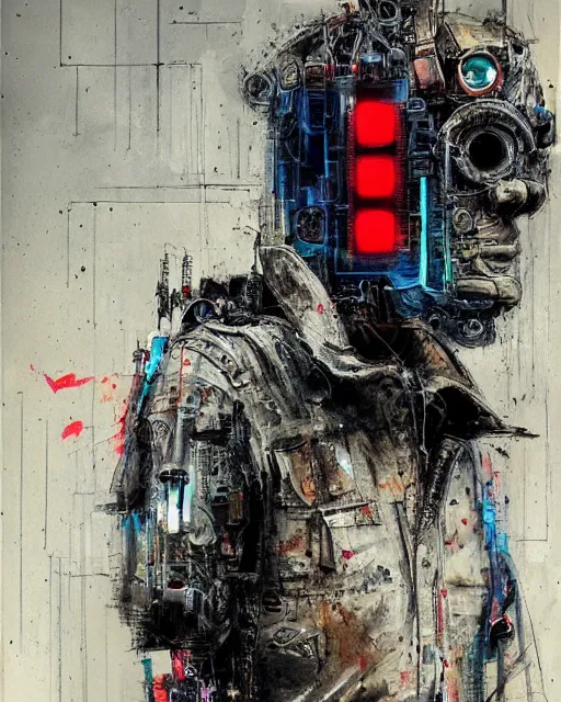 Image similar to photo of lieutenant columbo as a cyborg, advanced technology, cyberpunk, city, scifi, full of color, moody, atmosphere, 8 k high definition, insanely detailed, intricate, by guy denning, mark brooks