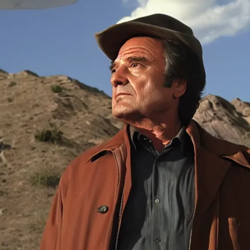 Prompt: still image of columbo in breaking bad