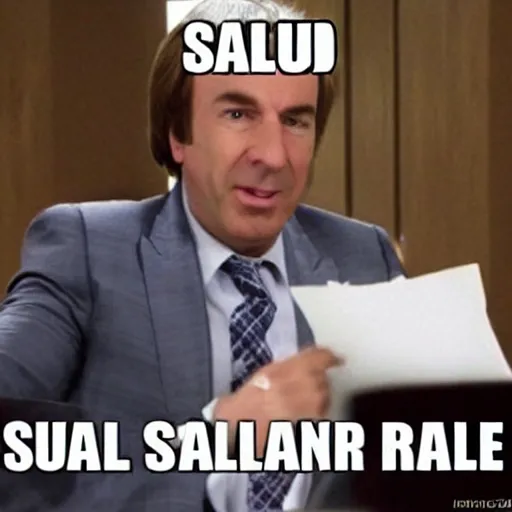 Image similar to Saul Goodman Trollface Me Gusta