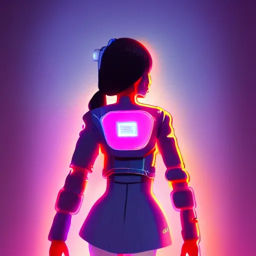 Image similar to a beautiful! bjork model, wearing futuristic cyber leather with articulate! glowing colored led lights, jrpg aztec street fashion, gapmoe yandere grimdark, trending on pixiv fanbox, painted by greg rutkowski makoto shinkai takashi takeuchi studio ghibli, akihiko yoshida