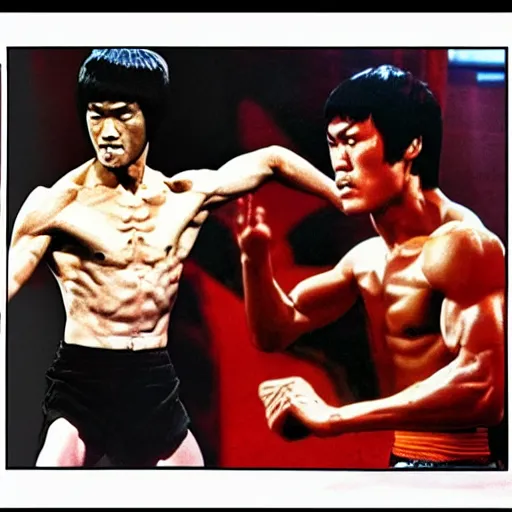 Image similar to Bruce Lee as Jesus