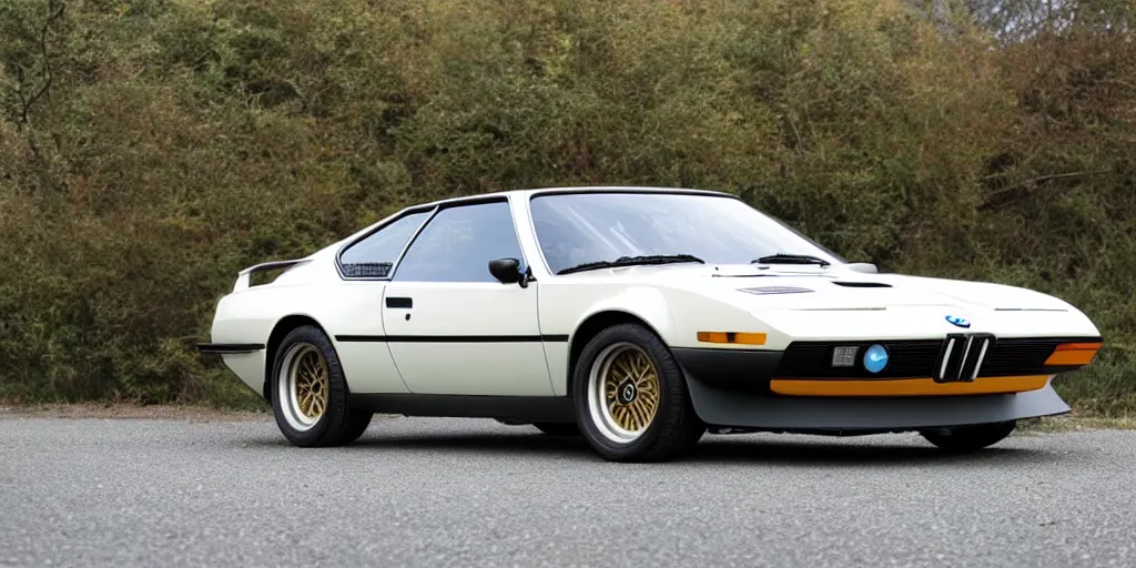 Image similar to “1970s BMW M1”