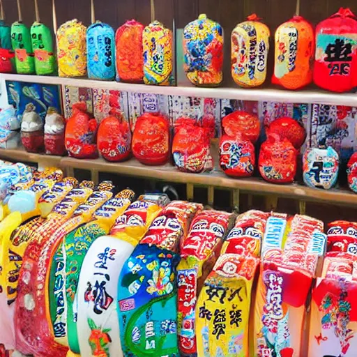 Prompt: Okinawa souvenirs