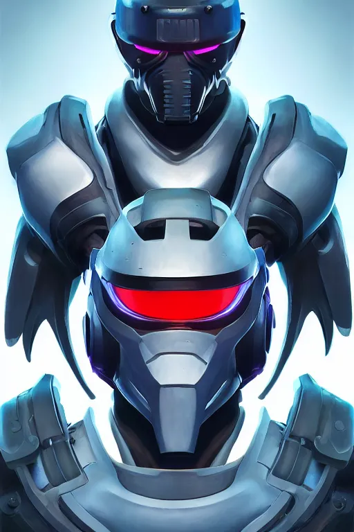 Image similar to epic mask helmet robot ninja portrait stylized as fornite style game design fanart by concept artist gervasio canda, behance hd by jesper ejsing, by rhads, makoto shinkai and lois van baarle, ilya kuvshinov, rossdraws global illumination radiating a glowing aura global illumination ray tracing hdr render in unreal engine 5