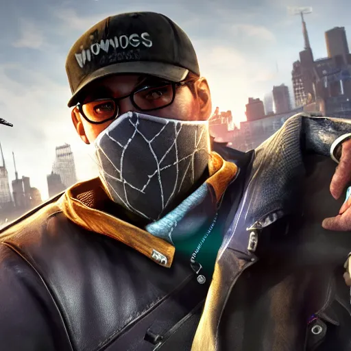 Prompt: Watch dogs gameplay , realistic, sharp, 4k quality, illustration, artstation