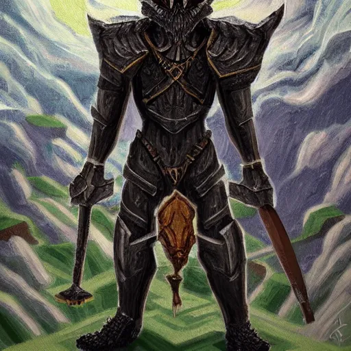 Prompt: minecraft warden in the style of a fantasy beast, ultra detail, painting, scary