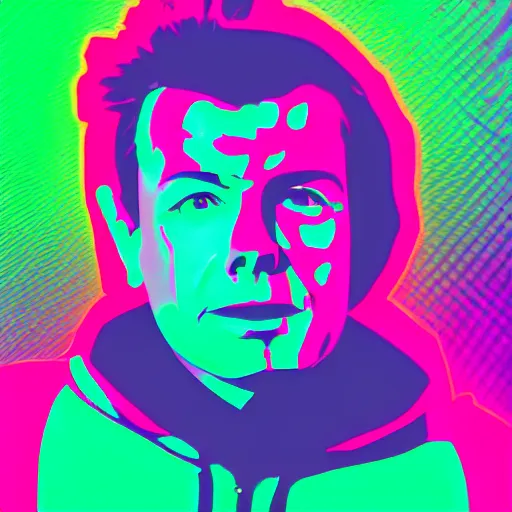 vector rick astley in hoodie, portrait, vaporwave, | Stable Diffusion ...