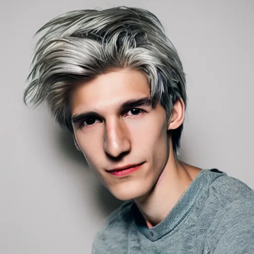 Image similar to Photograph of Félix Lengyel, XQC