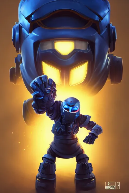 Image similar to epic mask helmet robot ninja portrait stylized as fornite style game design fanart by concept artist gervasio canda, behance hd by jesper ejsing, by rhads, makoto shinkai and lois van baarle, ilya kuvshinov, rossdraws global illumination radiating a glowing aura global illumination ray tracing hdr render in unreal engine 5