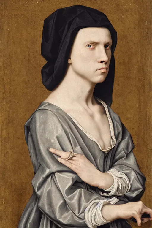 Prompt: yung lean, renaissance style portrait, hyper detailed, trending on artstatio, beautiful