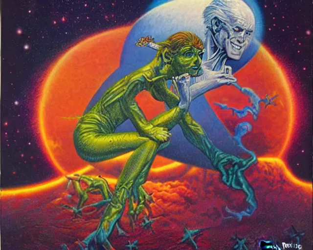 Prompt: kelly freas