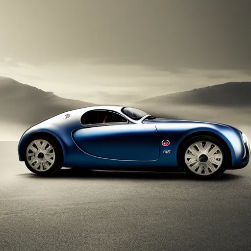 Image similar to a 2 0 2 5 bugatti type 5 7 sc atlantic concept, studio lighting