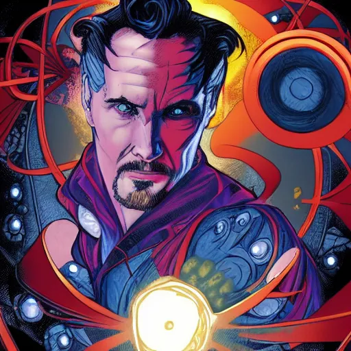 Image similar to doctor strange in the multiverse of madness