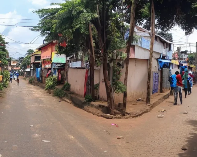 Image similar to this is considered the most insecure street in nairobi