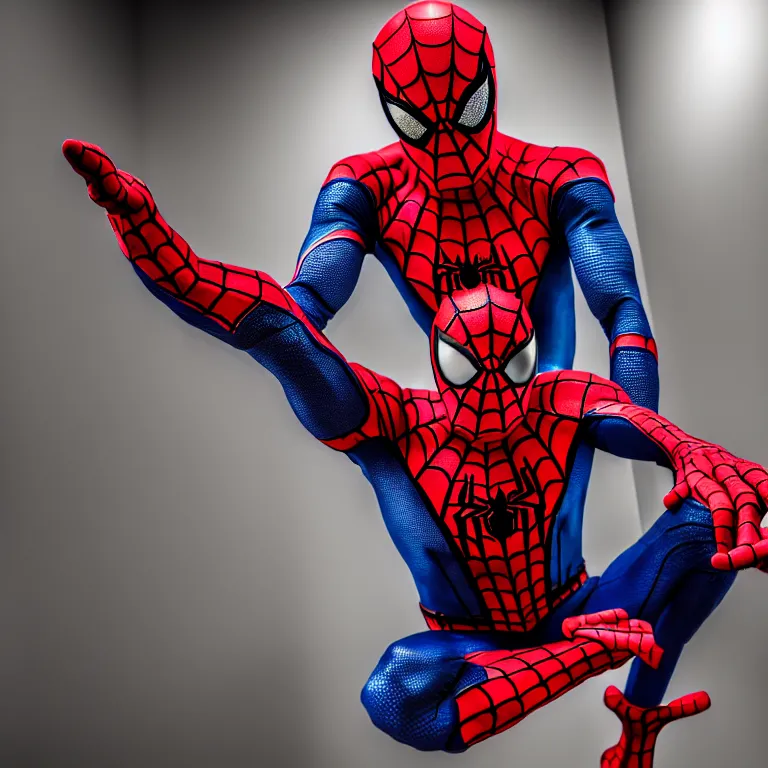 spider man suit in a museum, realistic, hdr, dramatic | Stable ...