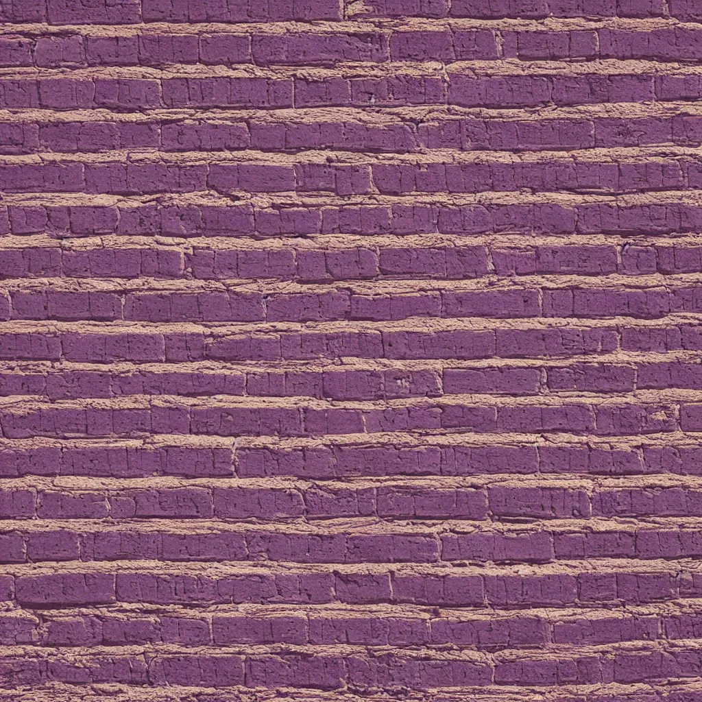 Prompt: purple painted brick texture