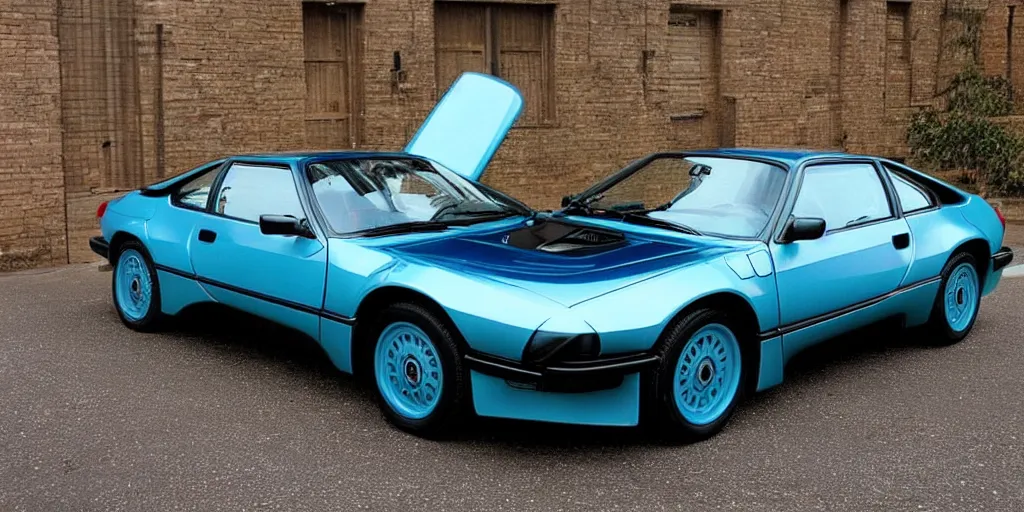 Prompt: “1980s BMW I8”