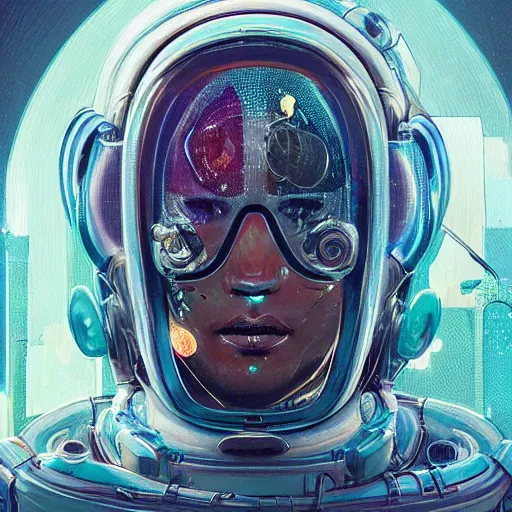 Image similar to hyperrealistic portrait of a squid monster astronaut, full body portrait, well lit, intricate abstract. cyberpunk, intricate artwork, by Tooth Wu, wlop, beeple. octane render, in the style of Jin Kagetsu, James Jean and wlop, highly detailed, sharp focus, intricate concept art, digital painting, ambient lighting, 4k, artstation