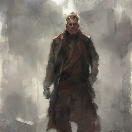 Image similar to the lone aging superhero, by jeremy mann, anders zorn.