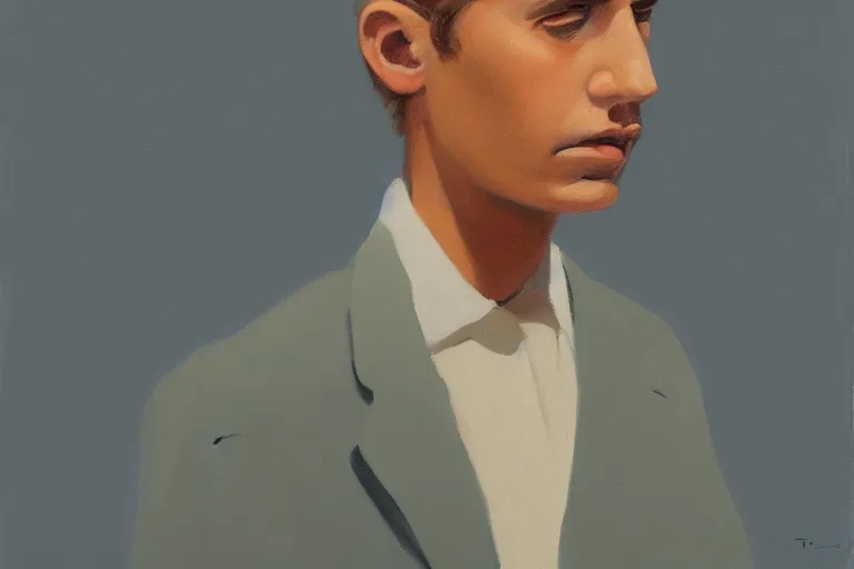 Image similar to portrait artwork by tim eitel