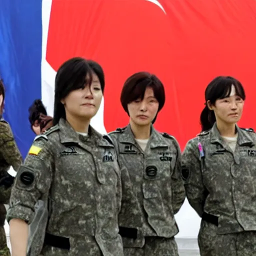 Image similar to female south korean counterterrorist unit 7 0 7 th special mission group, tactical training c 1 0. 0