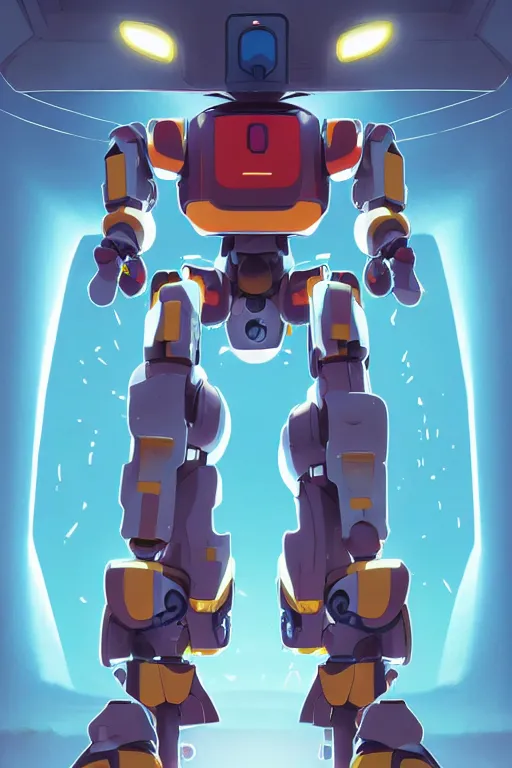 Image similar to metabots medabots medarotto medarot robot minimalist comics, behance hd by jesper ejsing, by rhads, makoto shinkai and lois van baarle, ilya kuvshinov, rossdraws global illumination ray tracing hdr radiating a glowing aura